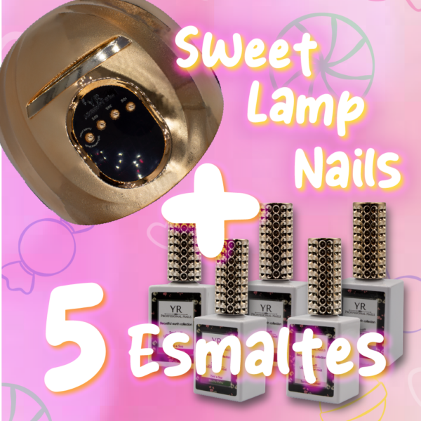 Pack Sweet Lamp Nails + 5 Esmaltes Special Collection