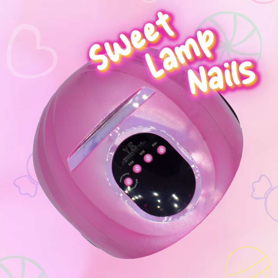 Sweet Lamp Nails en Pink